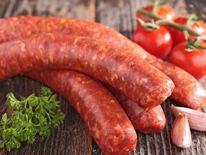 Les saucisses
