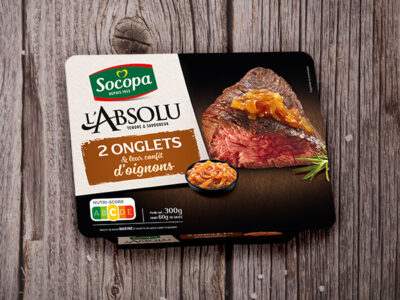 Onglets et confit d&rsquo;oignons