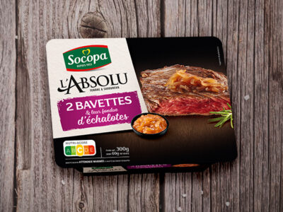 Bavettes et fondue d&rsquo;échalotes