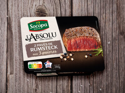 Pavés de Rumsteck aux&nbsp;3&nbsp;poivres