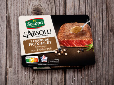 Coeurs de faux-filet et sauce aux 3 poivres
