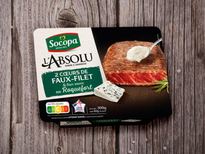 Coeurs de faux-filet et sauce roquefort
