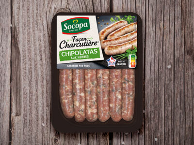 Chipolatas supérieures aux herbes