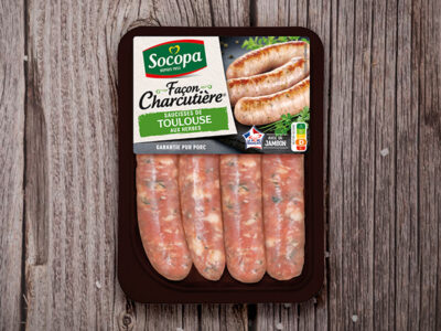 Saucisses de Toulouse aux herbes