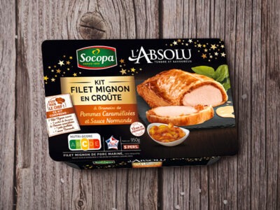 Kit filet de bœuf Wellington SOCOPA : la barquette de 800g à Prix Carrefour