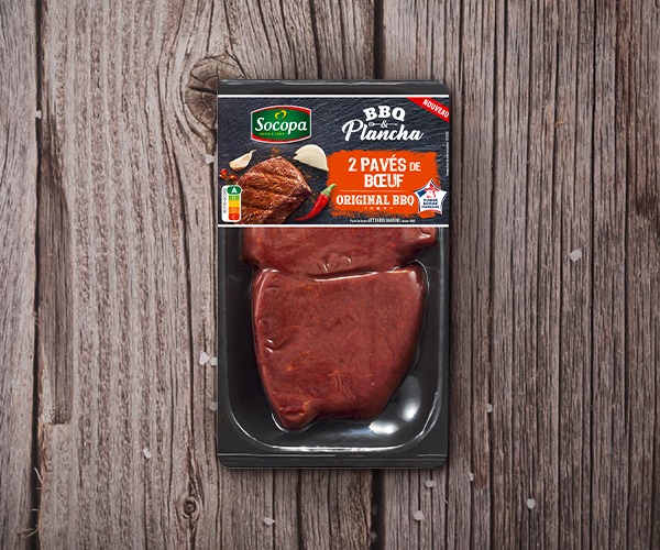 2 pavés de boeuf Original BBQ