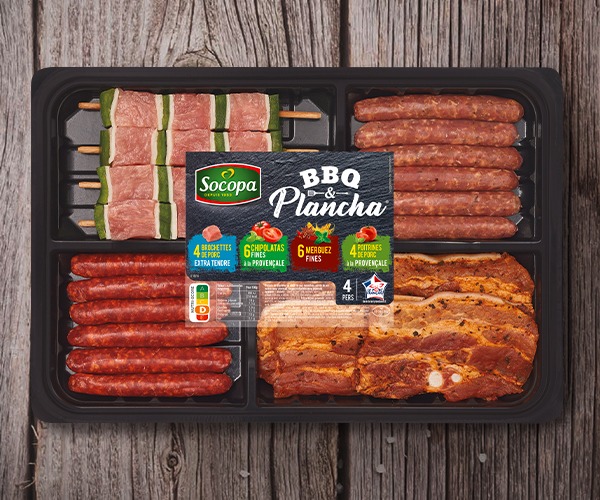 Plateau BBQ & Plancha porc provençal