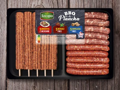 Plateau Barbecue & Plancha Brochitos et fines