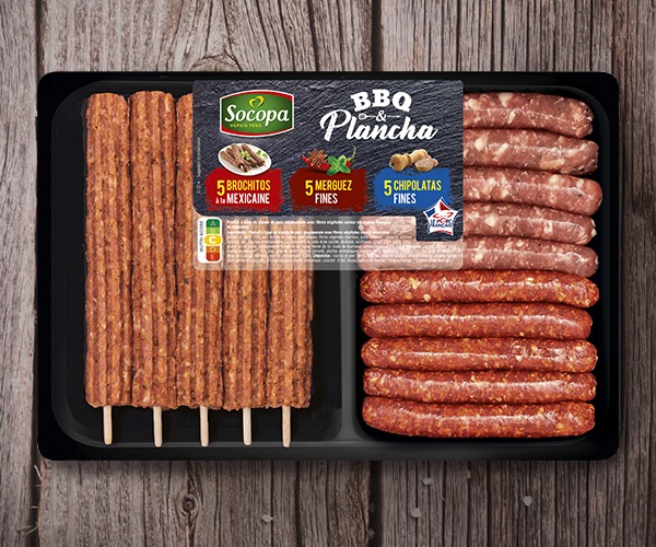 Plateau Barbecue & Plancha Brochitos et fines