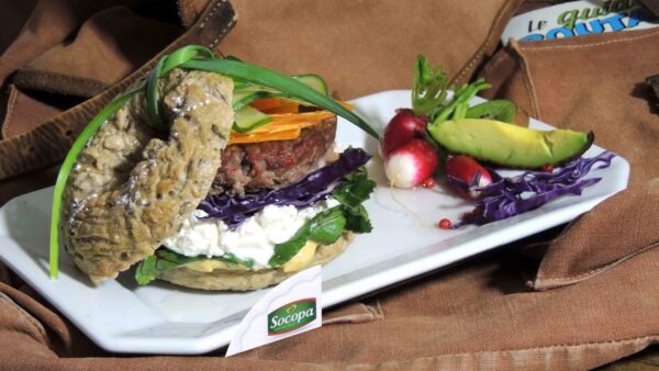 Bagel-Burger comme à Manhattan