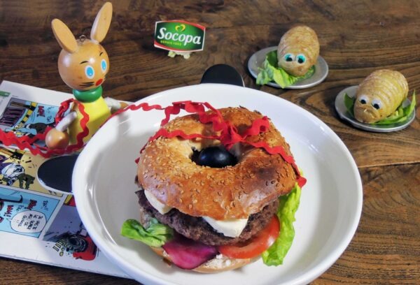 Bagel Socopa aux tartinettes, le chouchou des petits chefs