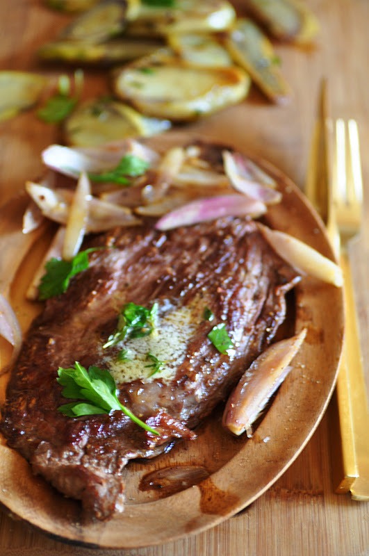 Bavette à l’échalote comme au bistrot
