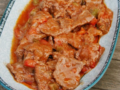 Boeuf au saté