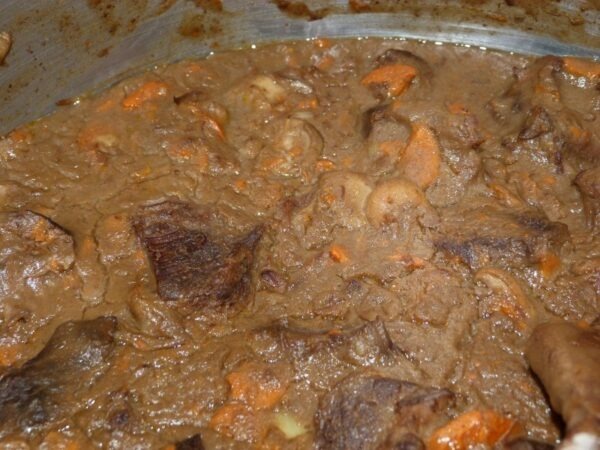 Boeuf bourguignon revisité