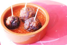 Boulettes d agneau à l espagnole sur plancha