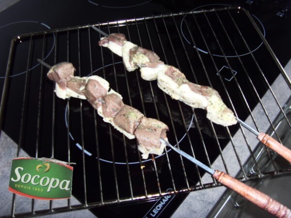 Brochettes à l’indienne