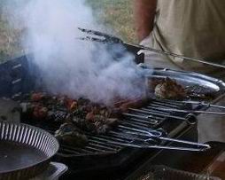 Brochettes de boeuf au romarin