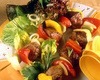 Brochettes de boeuf aux olives