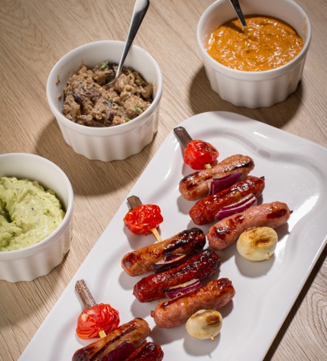 Brochettes de mini-saucisses