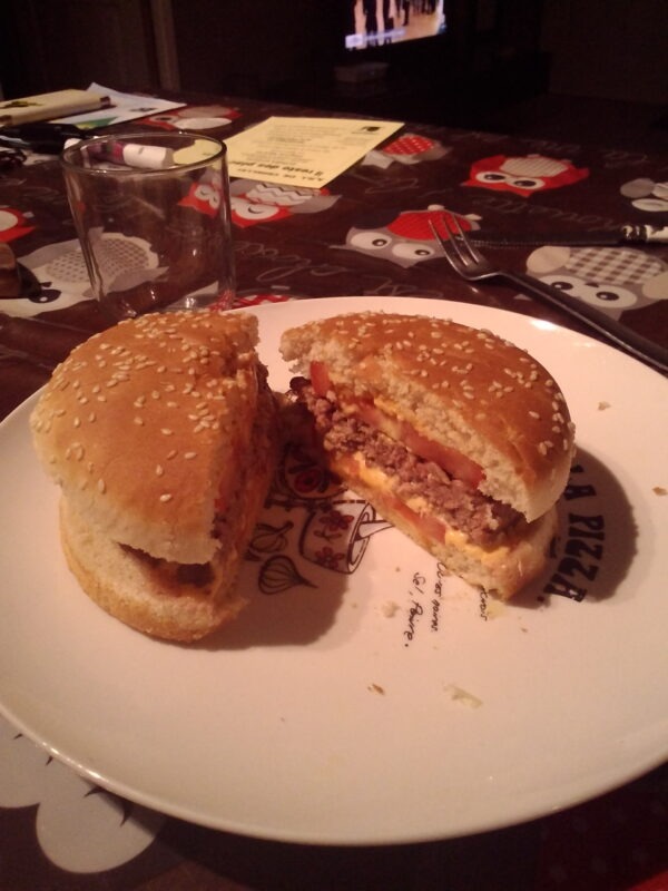 Burger giant maison