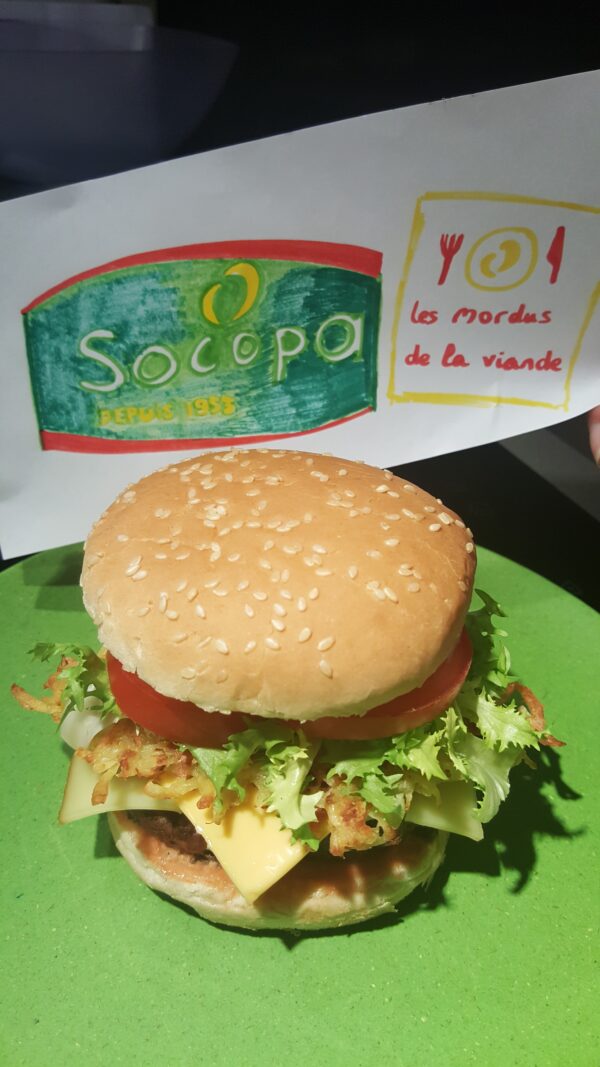 Burger parmentier