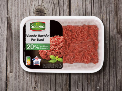 Viande hachée pur boeuf 20% MG