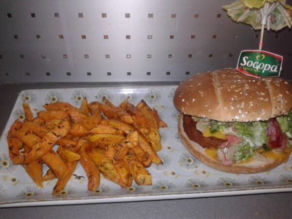Hambuger Socopa au Cheddar de Lina