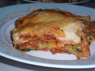Lasagnes boeuf épinard mozzarella
