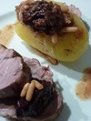 Rôti d’échine aux pruneaux