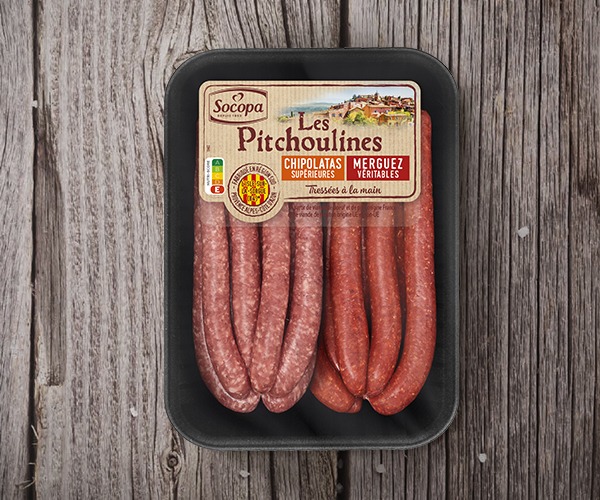 Assortiment de chipolatas et merguez