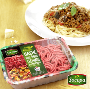 Spaghettis à la provençale avec le Haché aux bons légumes