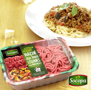 Spaghettis à la provençale avec le Haché aux bons légumes