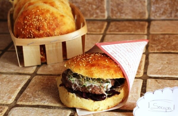 The Burger sauce Roquefort