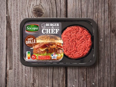 Burger du Chef 15% MG goût grillé