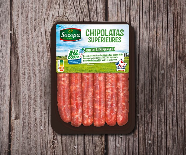Chipolatas supérieures Filière Nutrition