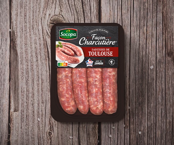 Parmentier de saucisses de Toulouse Façon Charcutière et duo de pommes -  Socopa