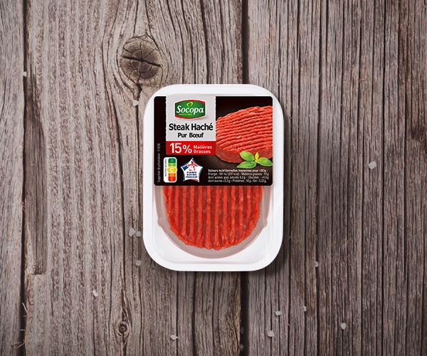 Steaks hachés Pur Boeuf 15% MG