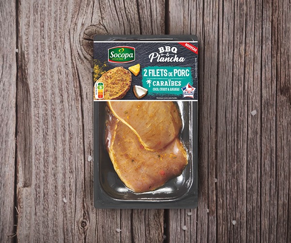 2 filets de porc Caraïbes