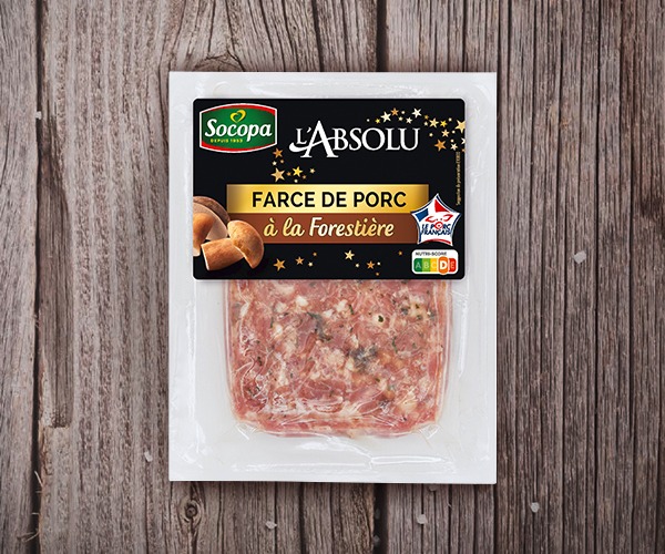 Farce de porc à la forestière