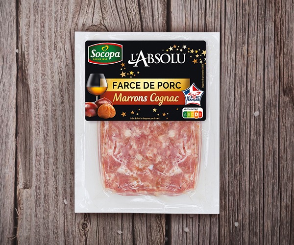 Farce de porc aux marrons et Cognac