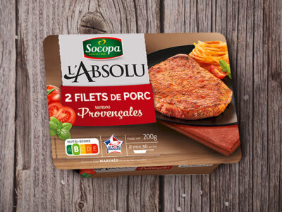 Filets de porc saveurs provençales