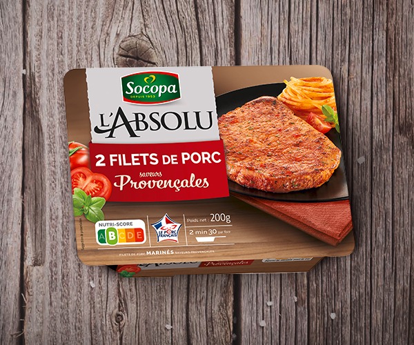 Filets de porc saveurs provençales
