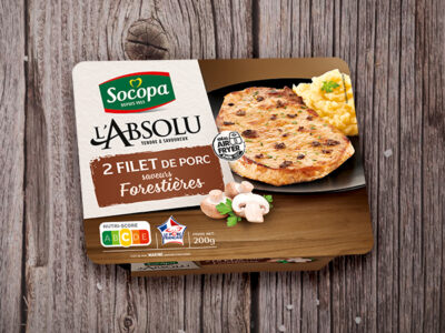 Filets de porc saveurs forestières