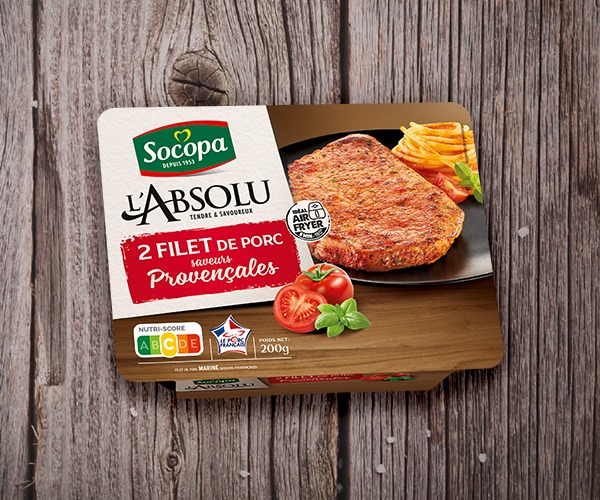 Filets de porc saveurs provençales