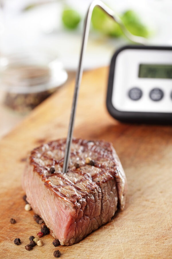 Température de cuisson à coeur des viandes Socopa