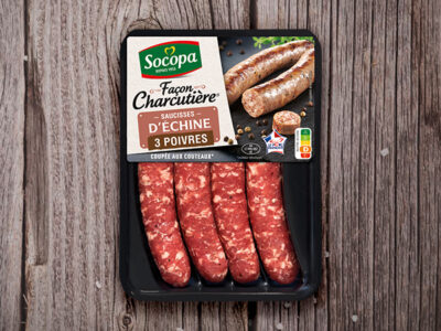 Saucisses d&rsquo;Echine 3 poivres