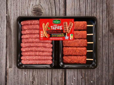Plateau tapas chorizo et chipolatas