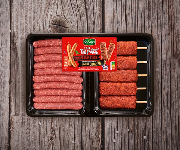 Plateau tapas chorizo et chipolatas