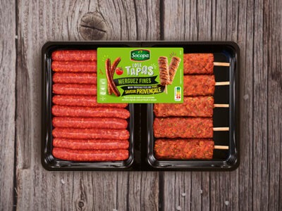 Plateau tapas provençal et merguez