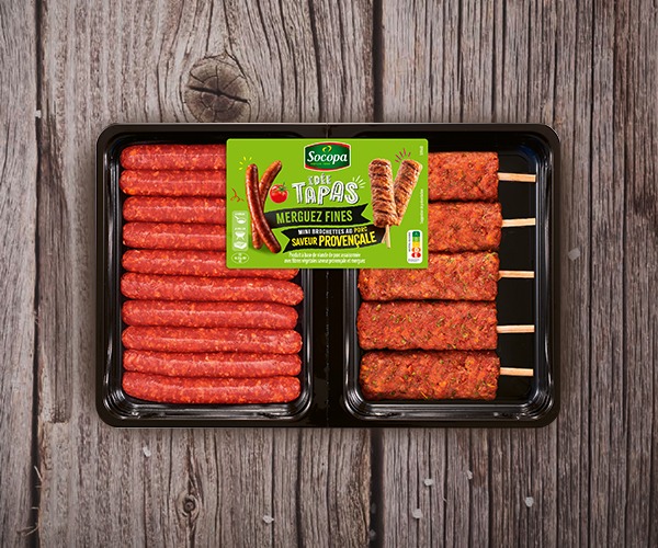 Plateau tapas provençal et merguez
